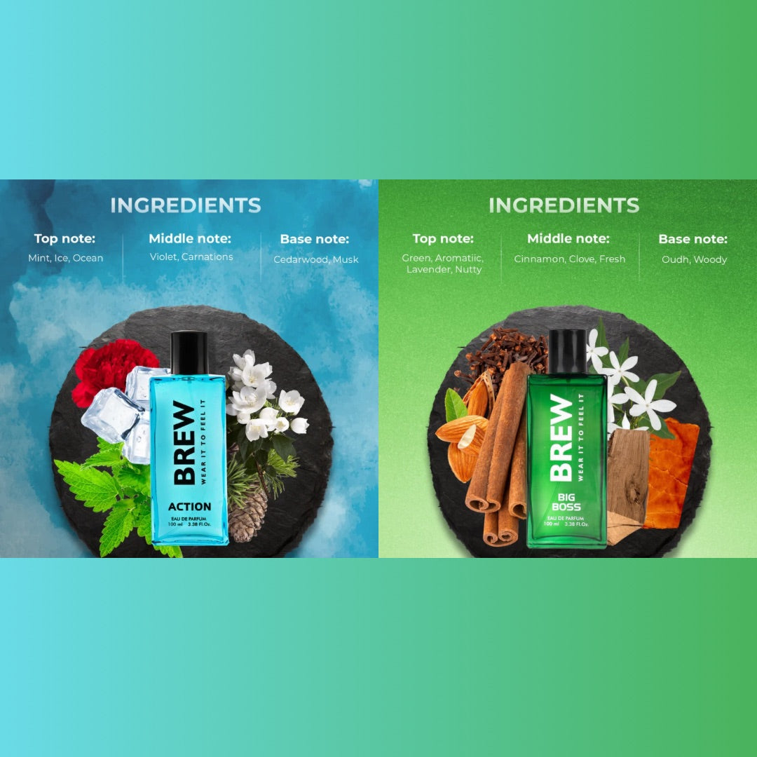 Confident & Refreshed Combo Perfumes