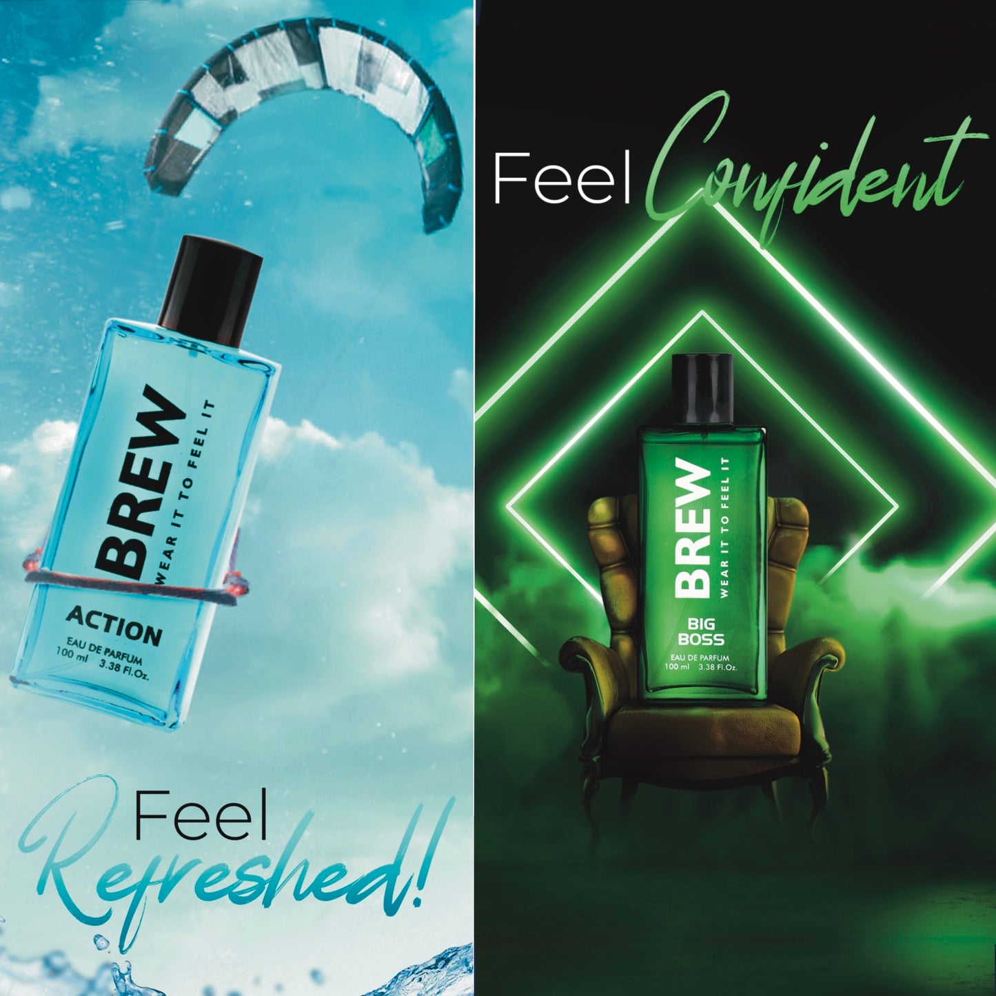 Confident & Refreshed Combo Perfumes